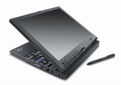 Lenovo ThinkPad X41 Tablet Notebook Rental